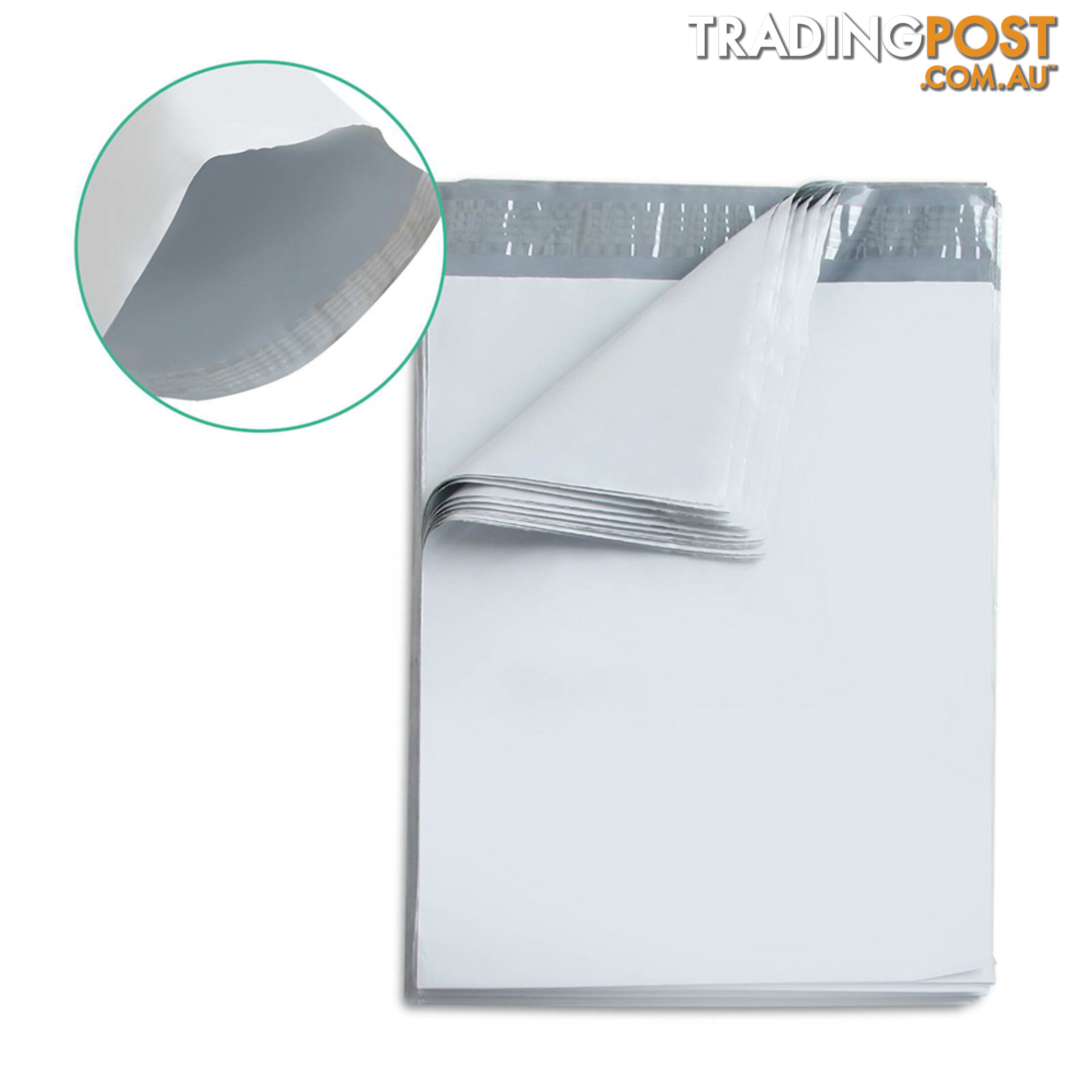 Set of 100 Poly Mailer Bags - 310 x 405mm