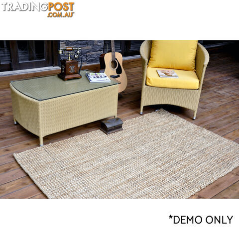 Boculle Thick Jute Rug Natural Jute 190x290cm