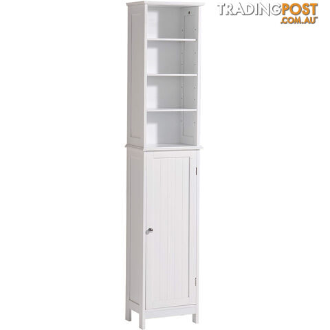 Grace Tall Cupboard in WHITE