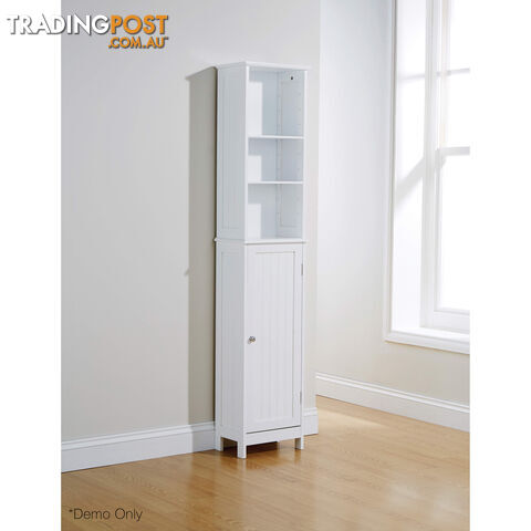 Grace Tall Cupboard in WHITE - photo 2 of 5