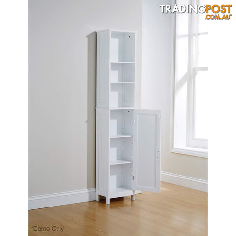 Grace Tall Cupboard in WHITE - photo 3 of 5