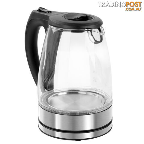 Glass Kettle with Blue LED Light - 1.7L