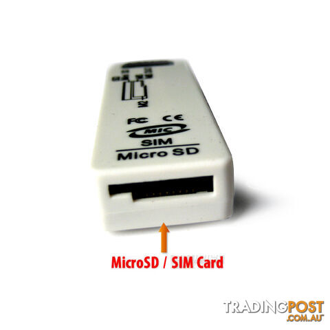 USB All-in-One Card Reader with MicroSD and 3G SIM Support - photo 3 of 3