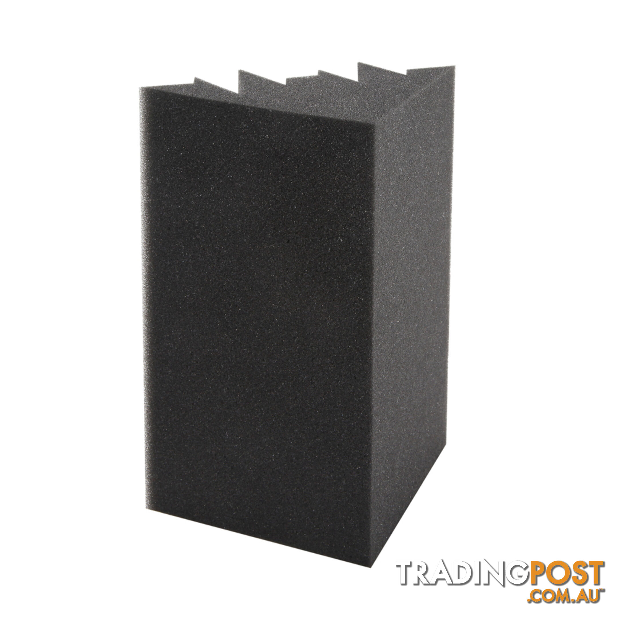 Set of 20 Studio Corner Bass Trap Acoustic Foam Black