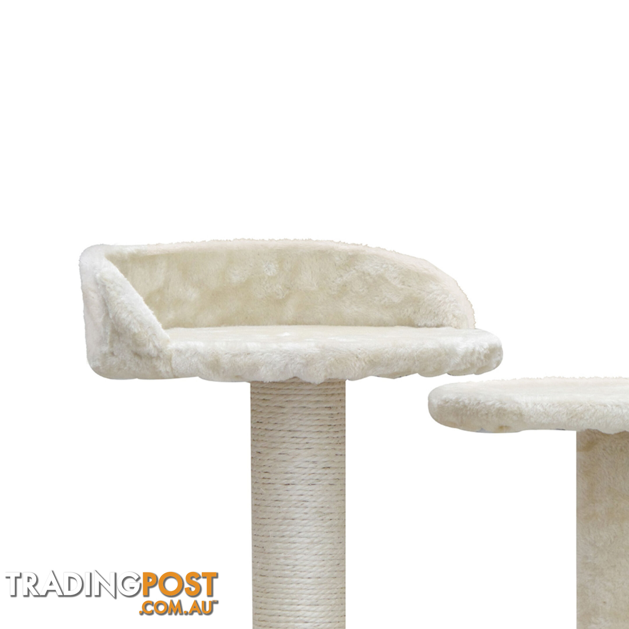 Cat Scratching Post  Tree House Condo 134cm Beige