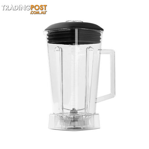 2-in-1 Food Processor & Blender 2L - Black