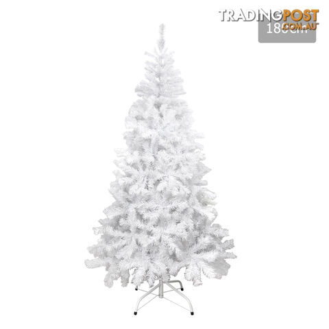 Christmas Tree w/ Ornament 180cm White