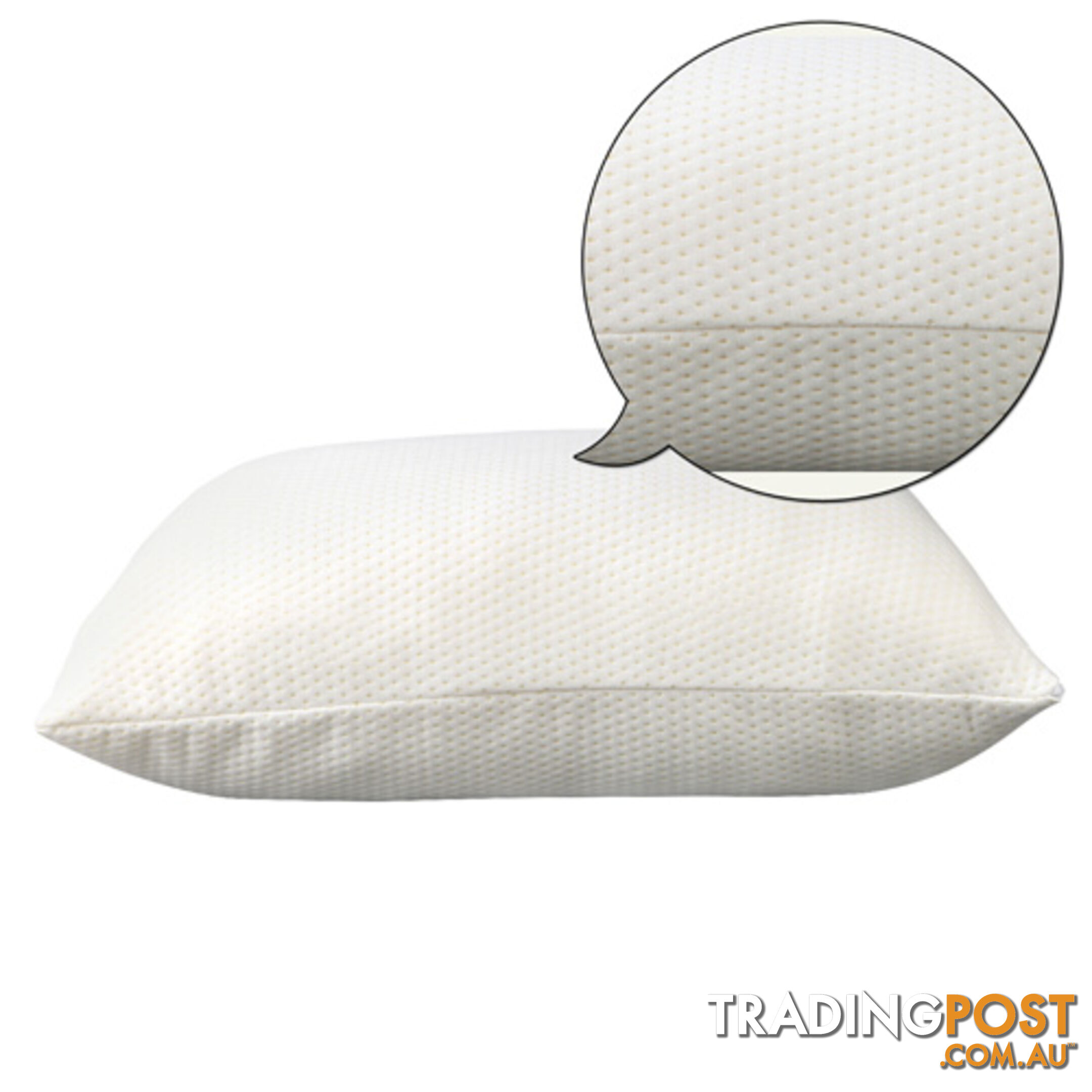 Set of 2 Memory Foam Pillows