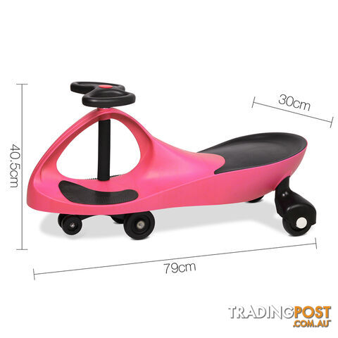 Pedal Free Swing Car - Pink