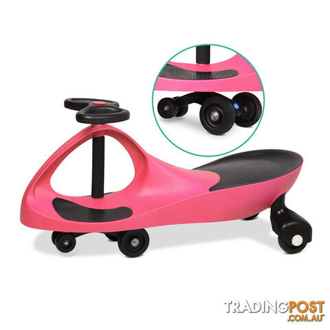 Pedal Free Swing Car - Pink