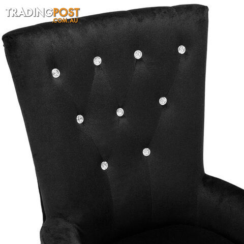 French Provincial Dining Chair - Black