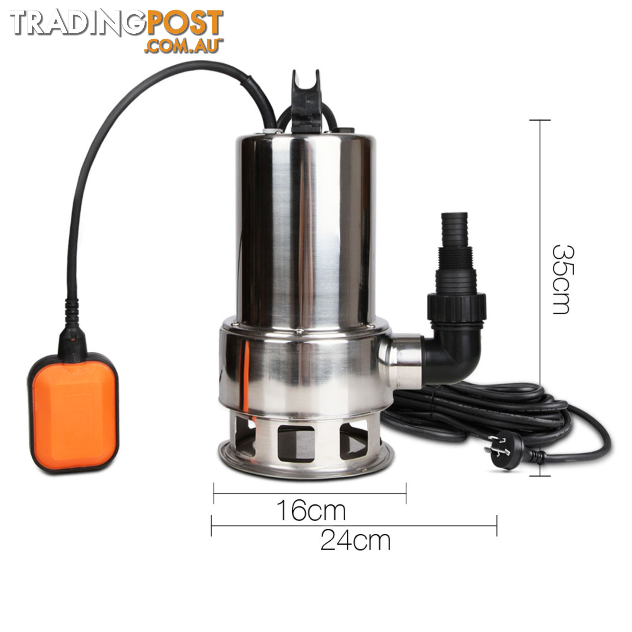 1500W Submersible Water Pump Universal Fitting