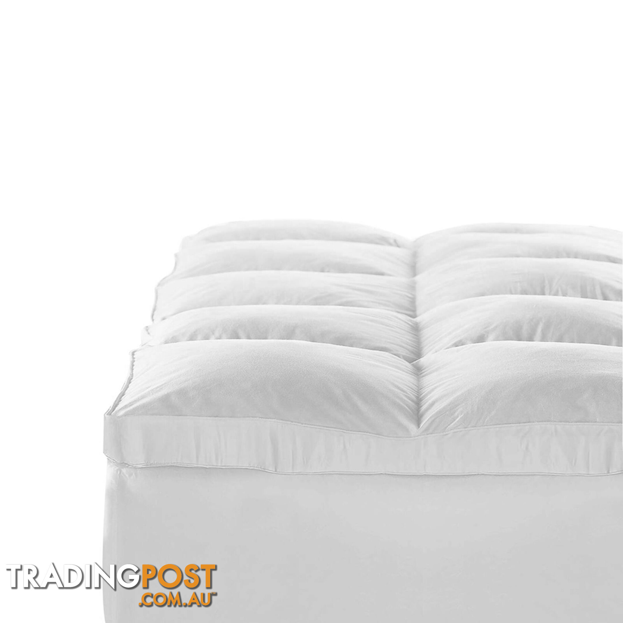 Duck Feather & Down Pillowtop Matress Topper - Double