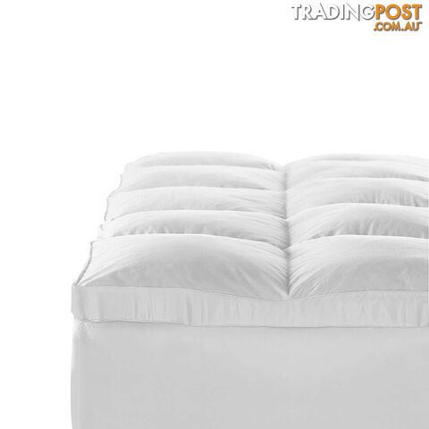 Duck Feather & Down Pillowtop Matress Topper - Double