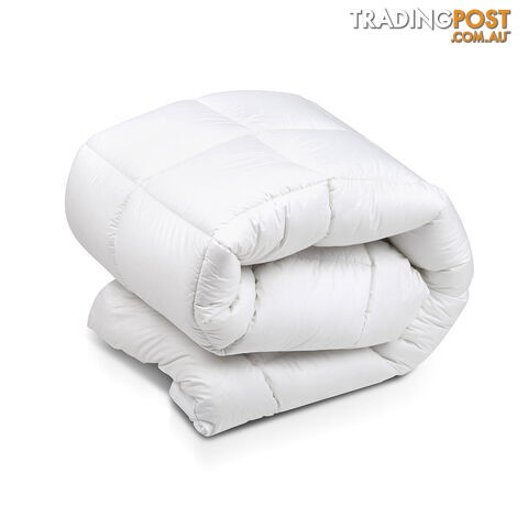 Duck Feather & Down Pillowtop Matress Topper - Double