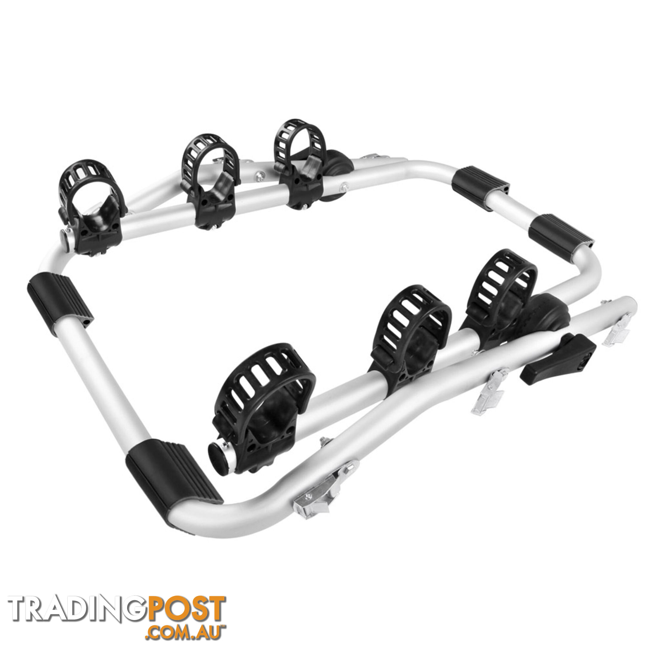 Foldable Aluminium Strap-On 3 Bicycle Bike Rack Carrier