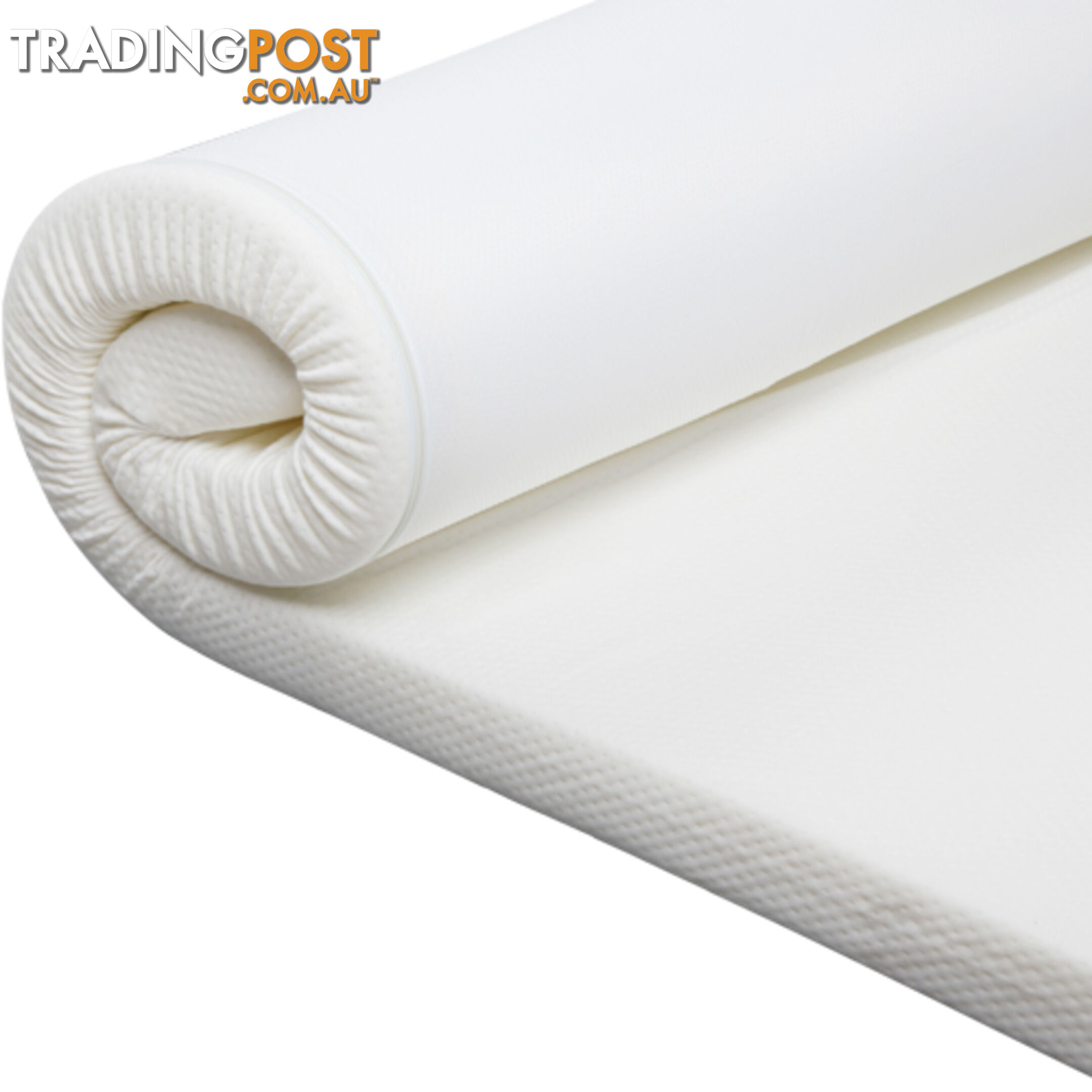 Visco Elastic Memory Foam Mattress Topper 7cm Queen