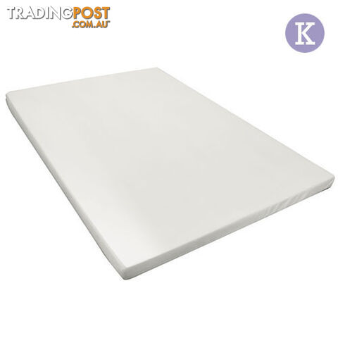 Visco Elastic Memory Foam Mattress Topper 8cm King