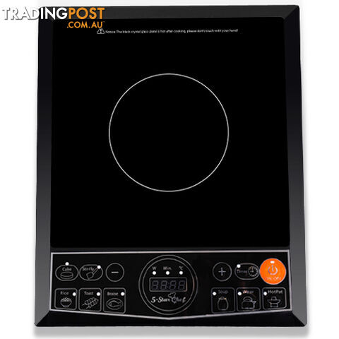 5 Star Chef Induction Cooktop Portable Single