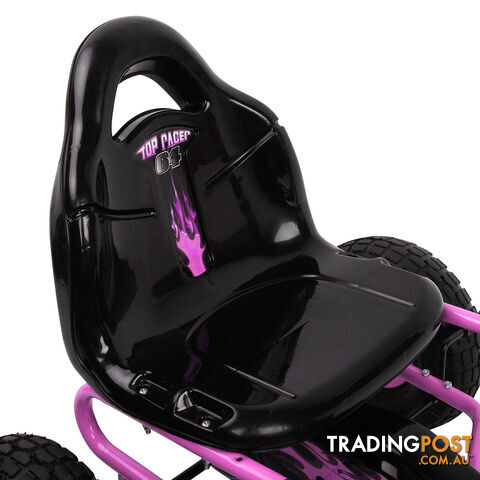 Kids Pedal Go Kart - Pink - photo 4 of 7