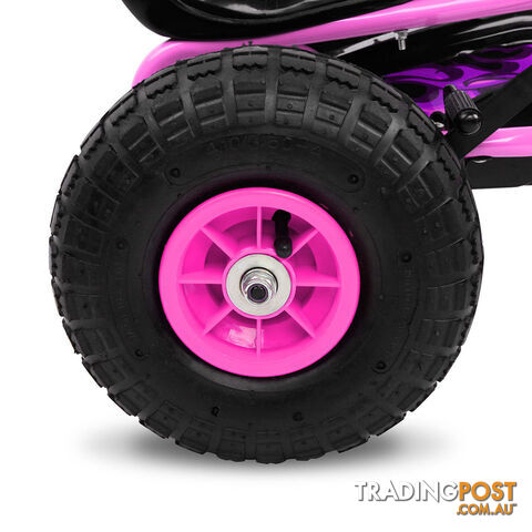 Kids Pedal Go Kart - Pink - photo 5 of 7