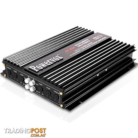 New PowerVox 2800 Watt 4 Channel Car Amplifier Black