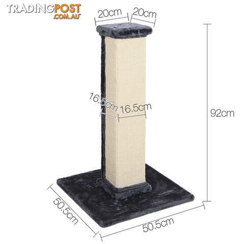 Non-toxic Sisal Cat Scratching Post - 92cm