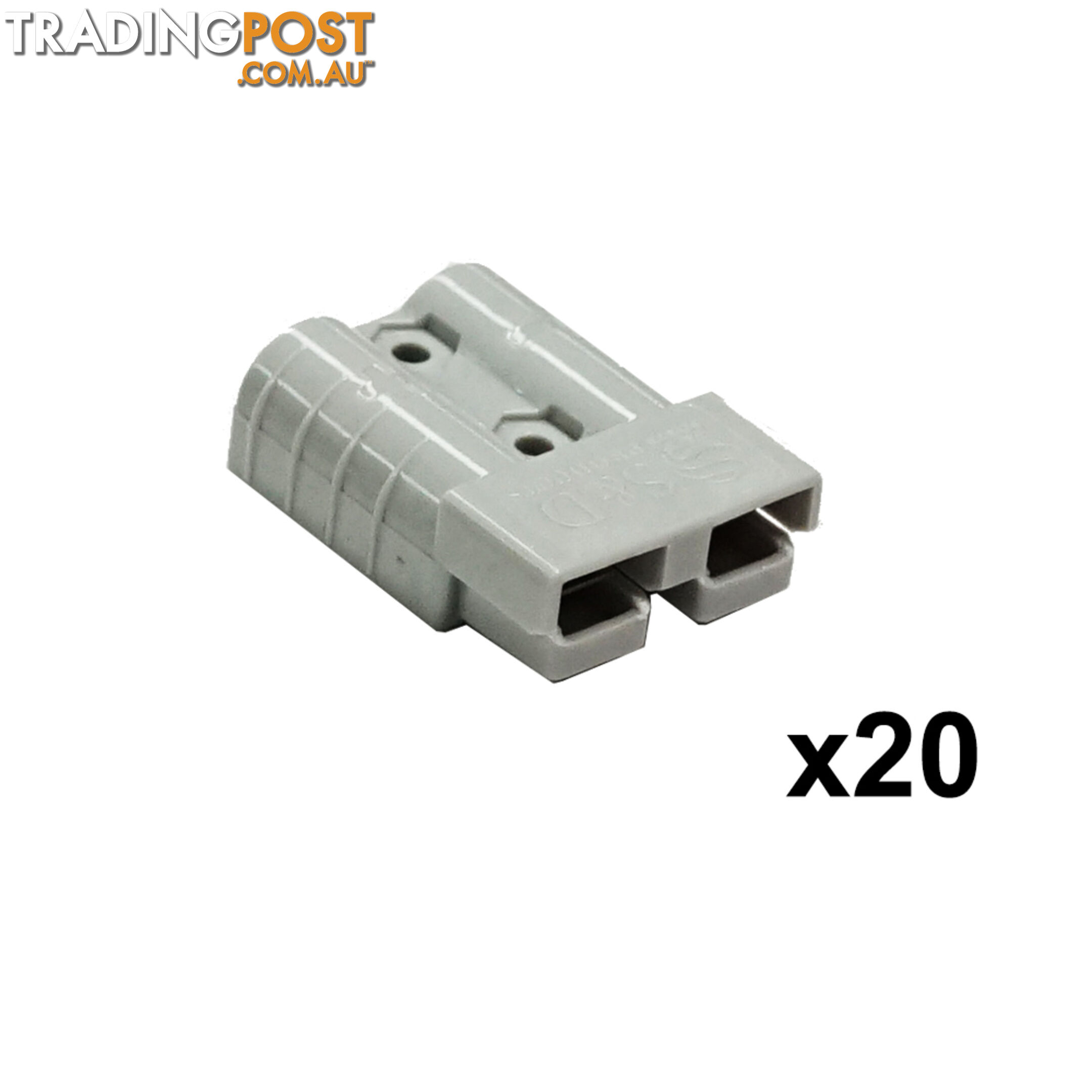 New 20X 50AMP Premium Anderson Style Plug Exterior Connector DC Power Solar