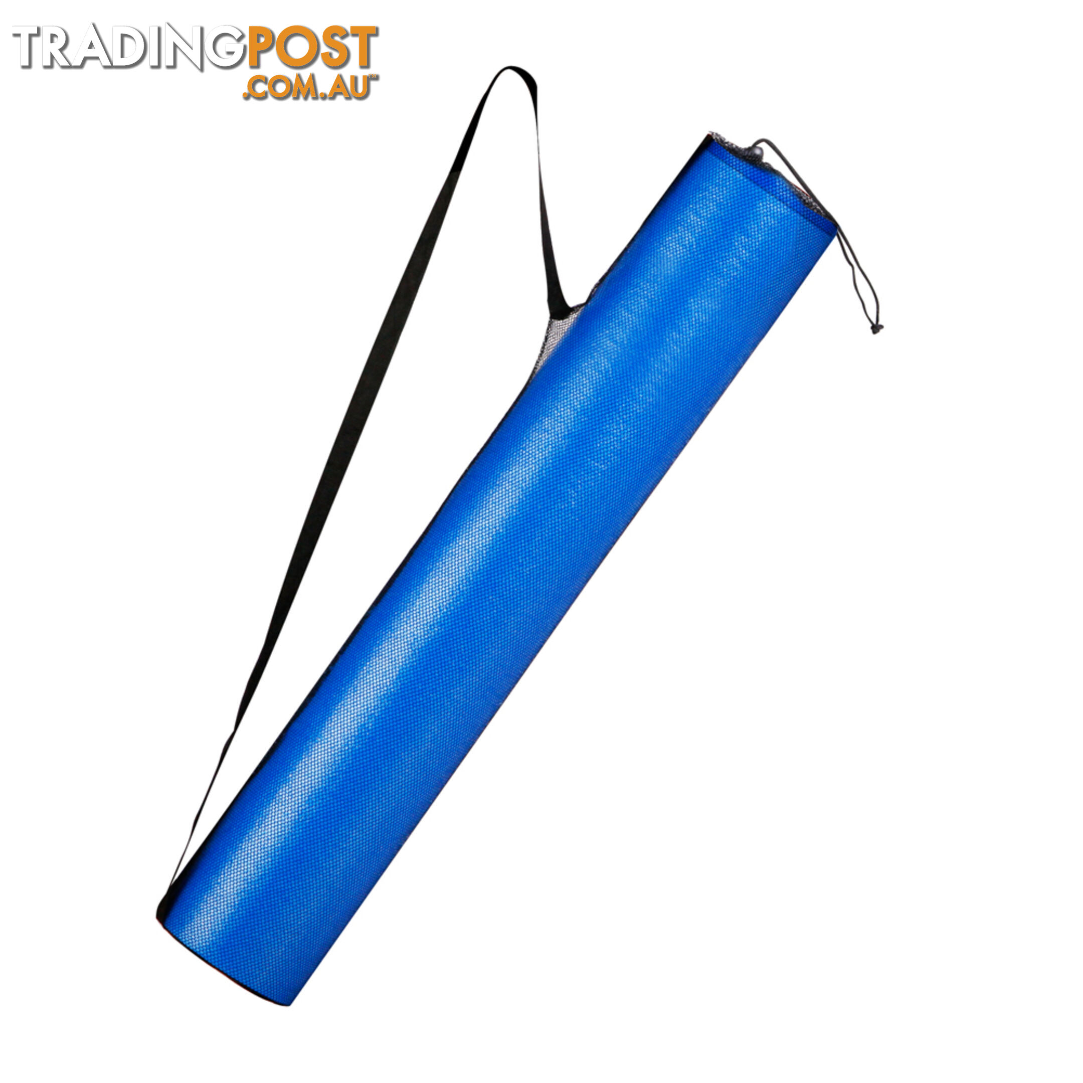 Yoga Gym Pilates EPE Stick Foam Roller Blue 90 x 15cm