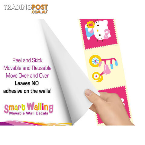 Hello Kitty Wall Border Stickers - Totally Movable - photo 3 of 3