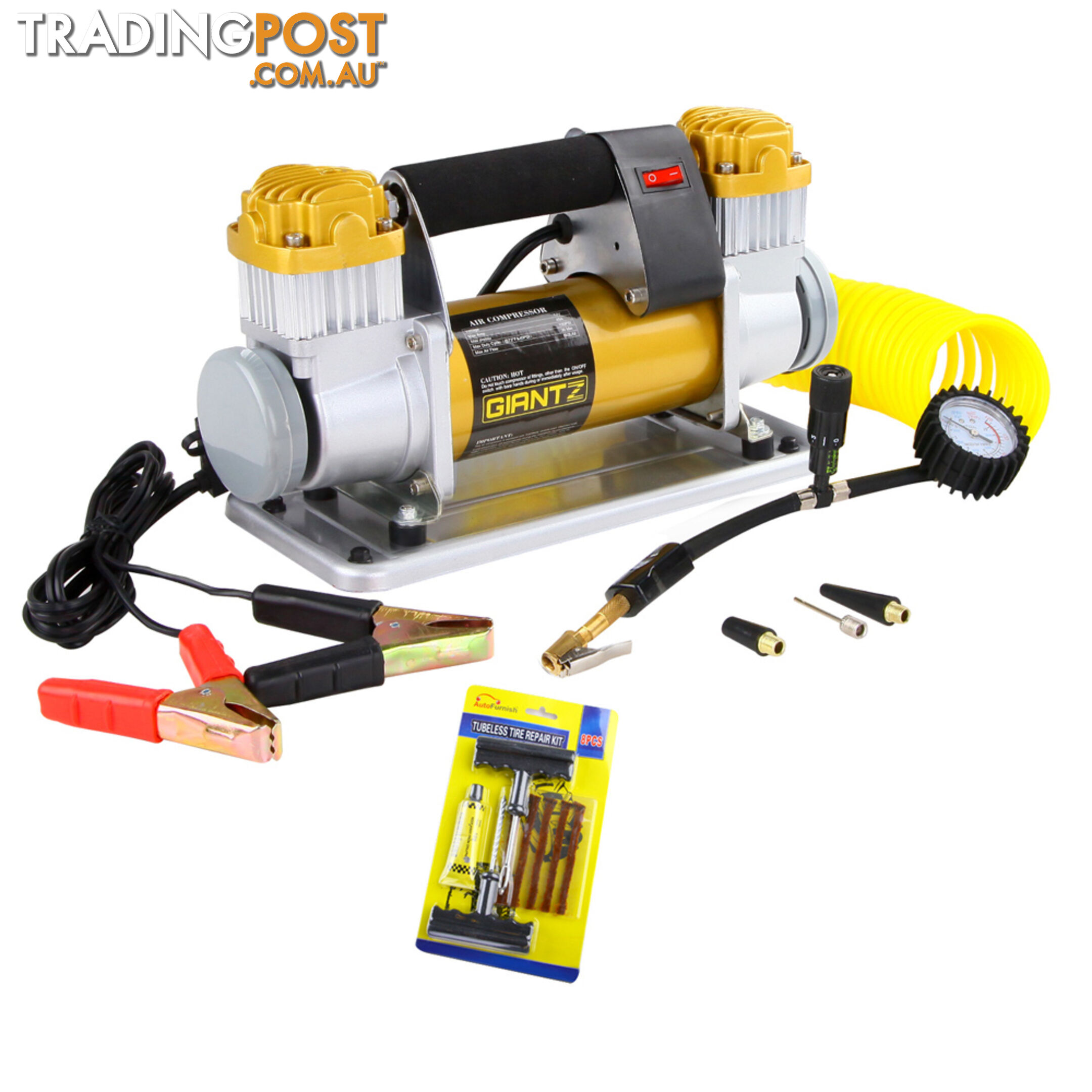 Heavy Duty Portable Air Compressor 12V 180L/Min