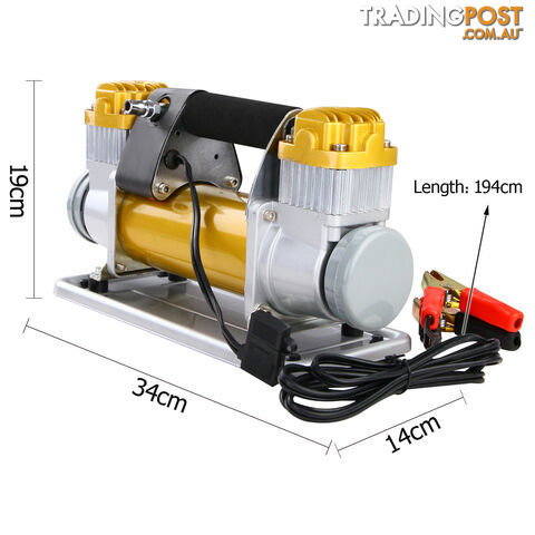 Heavy Duty Portable Air Compressor 12V 180L/Min