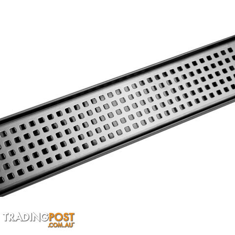 Square Stainless Steel Shower Grate Drain Floor Bathroom 1000mm - photo 5 of 8