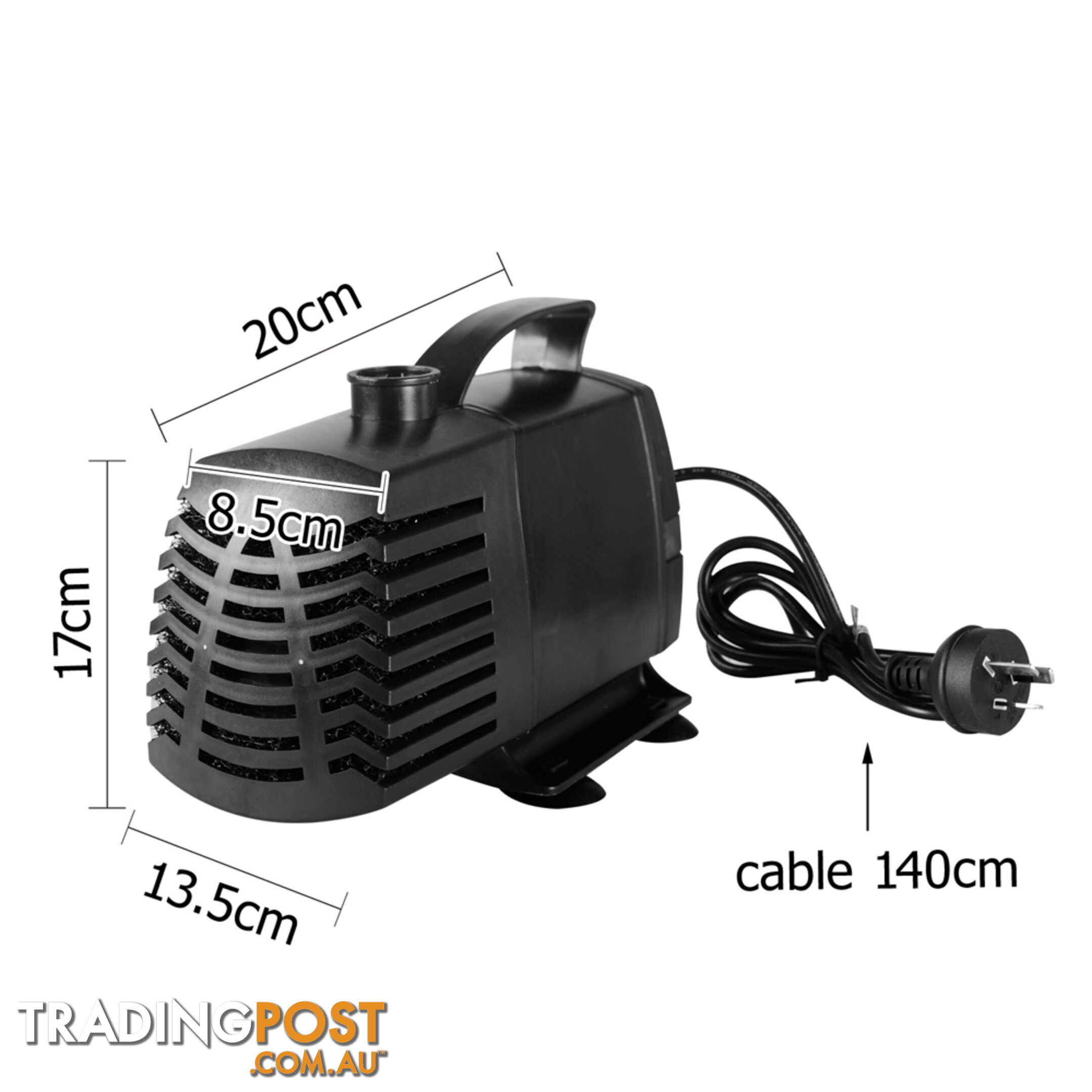 5000LPH Aquarium Fountain Pond Submersible Water Pump