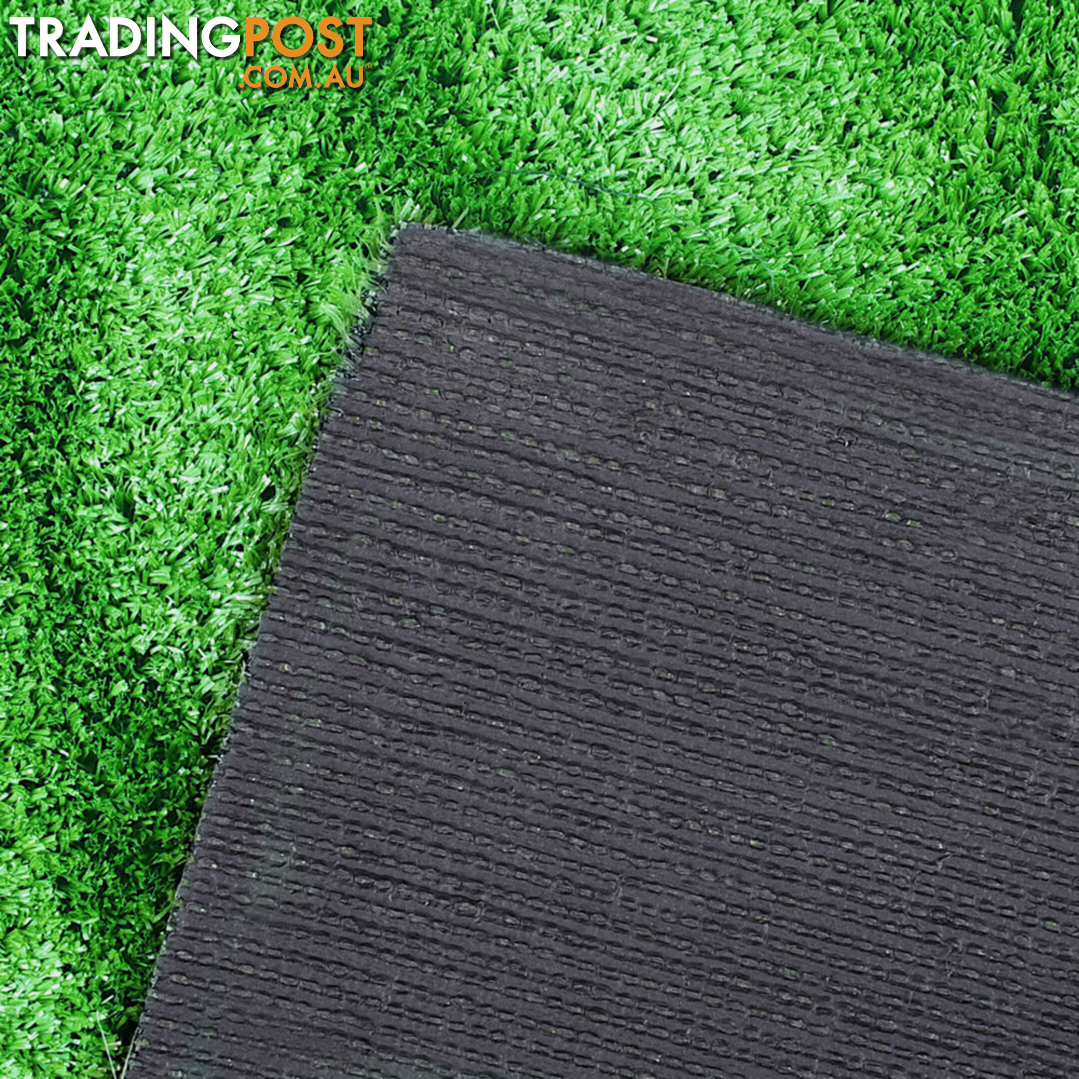 Artificial Grass 20 SQM Polyethylene Lawn Flooring 15mm Olive