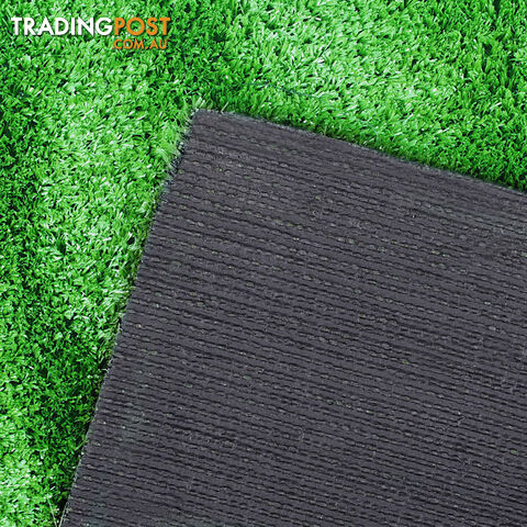 Artificial Grass 20 SQM Polyethylene Lawn Flooring 15mm Olive