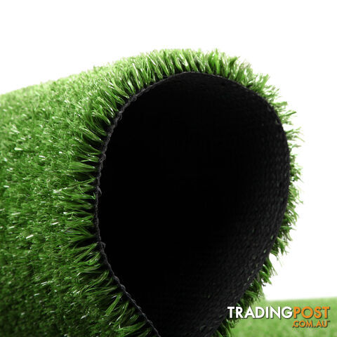 Artificial Grass 20 SQM Polyethylene Lawn Flooring 15mm Olive