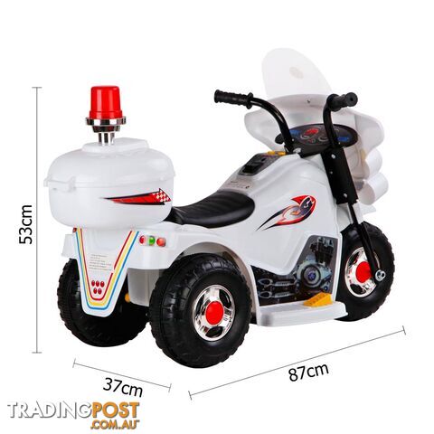 Kids Ride on Motorbike White - photo 2 of 9