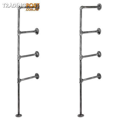 Wall Mount Pipe Bracket Shelf _ 141 CM