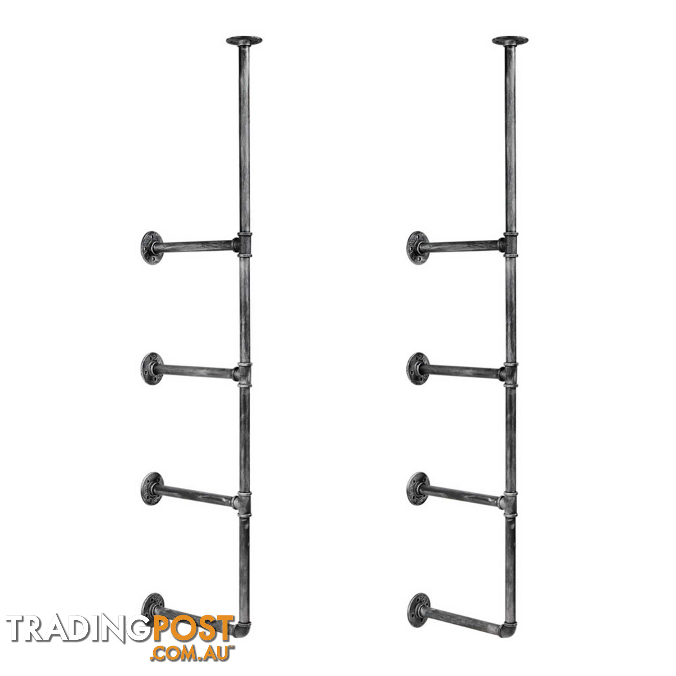 Wall Mount Pipe Bracket Shelf _ 141 CM