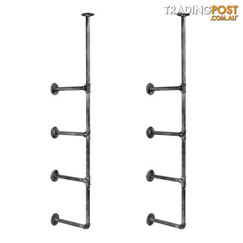 Wall Mount Pipe Bracket Shelf _ 141 CM