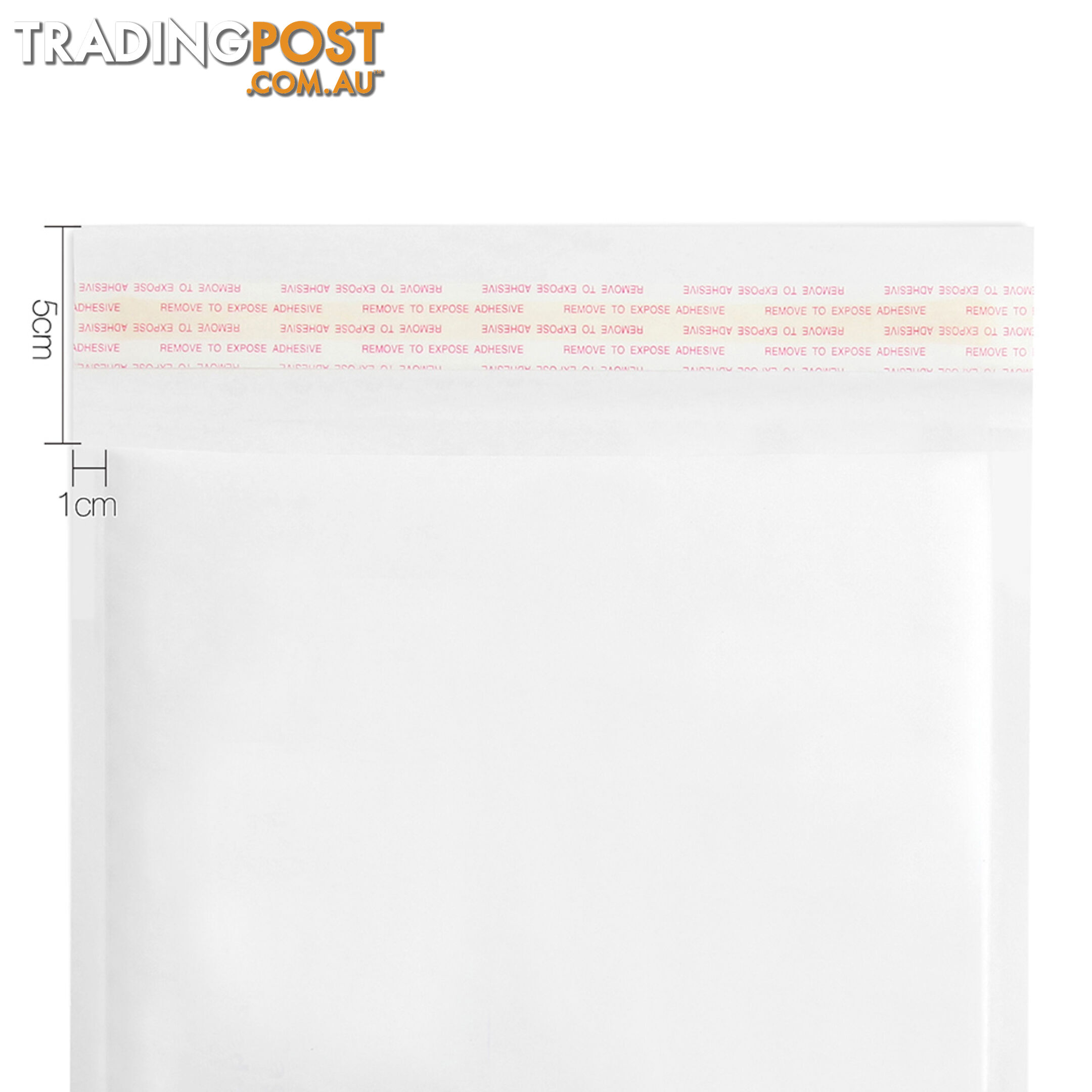 Set of 200 Bubble Padded Mailer Bag - 160mm x 230mm