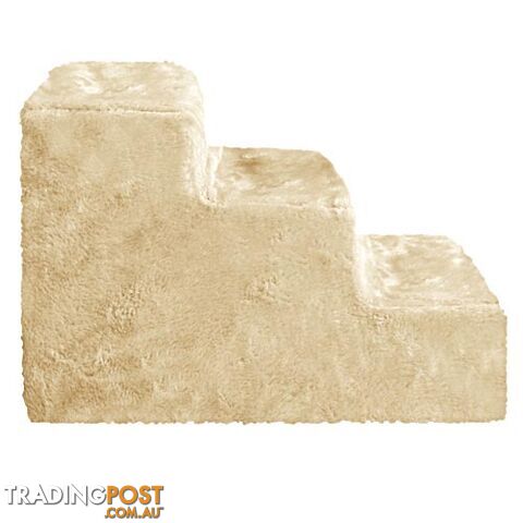 3 Step Dog Ladder Ramp w/ Washable Cover Beige - photo 4 of 4