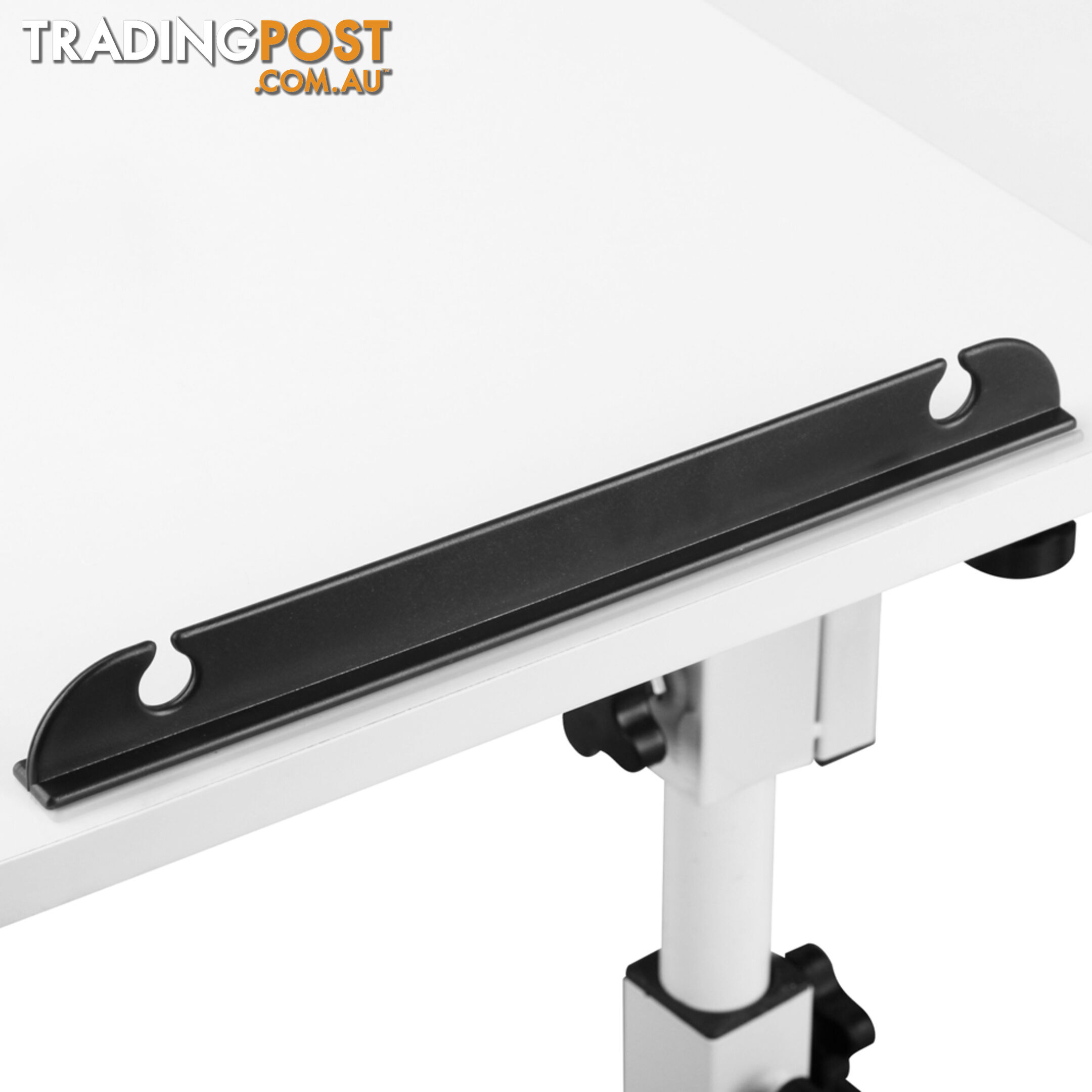 Rotating Mobile Laptop Adjustable Desk White