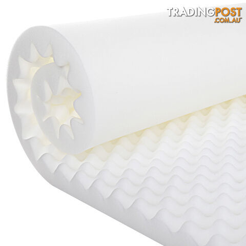 Deluxe Egg Crate Mattress Topper 5 cm Underlay Protector Double - photo 5 of 8
