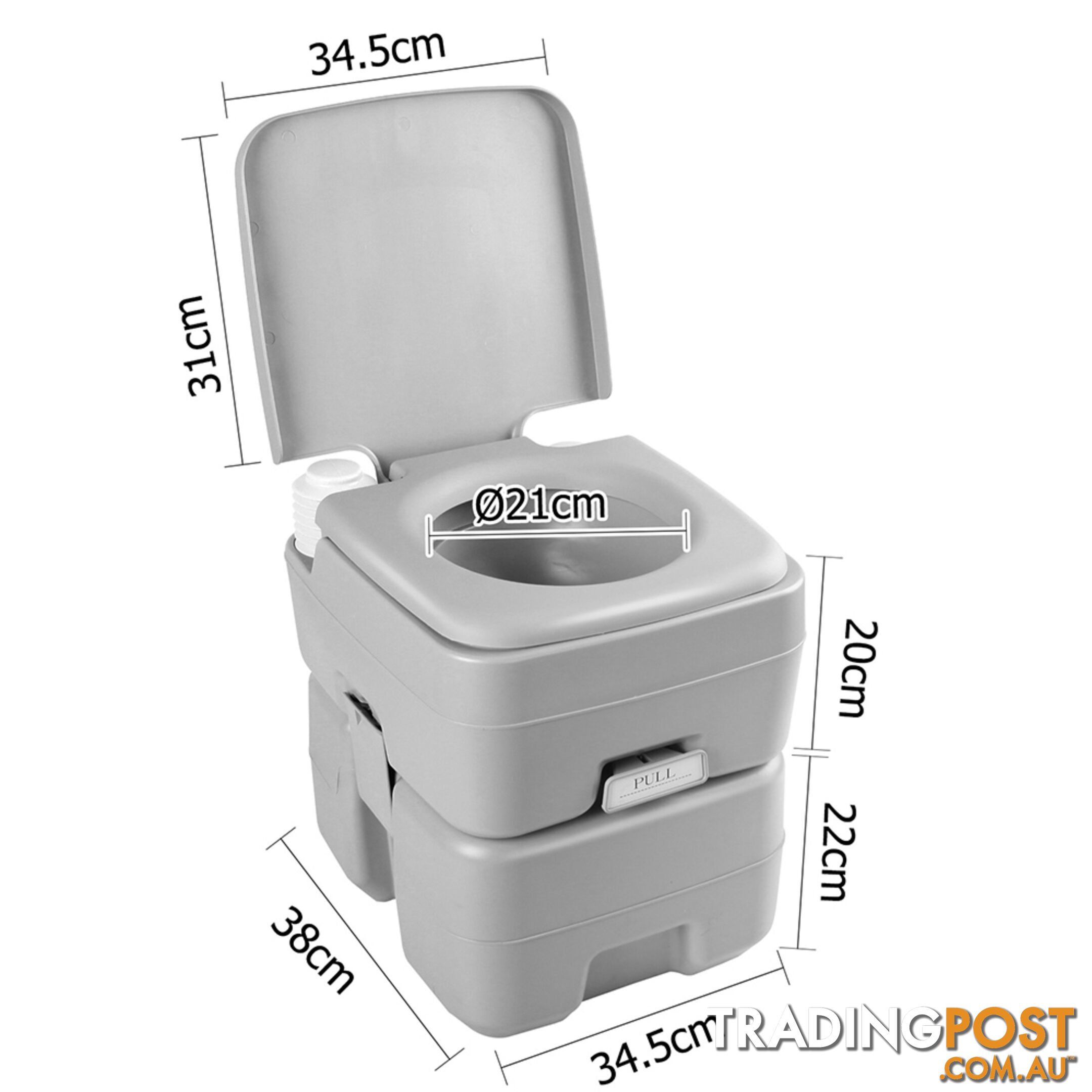 Weisshorn 20L Portable Camping Toilet