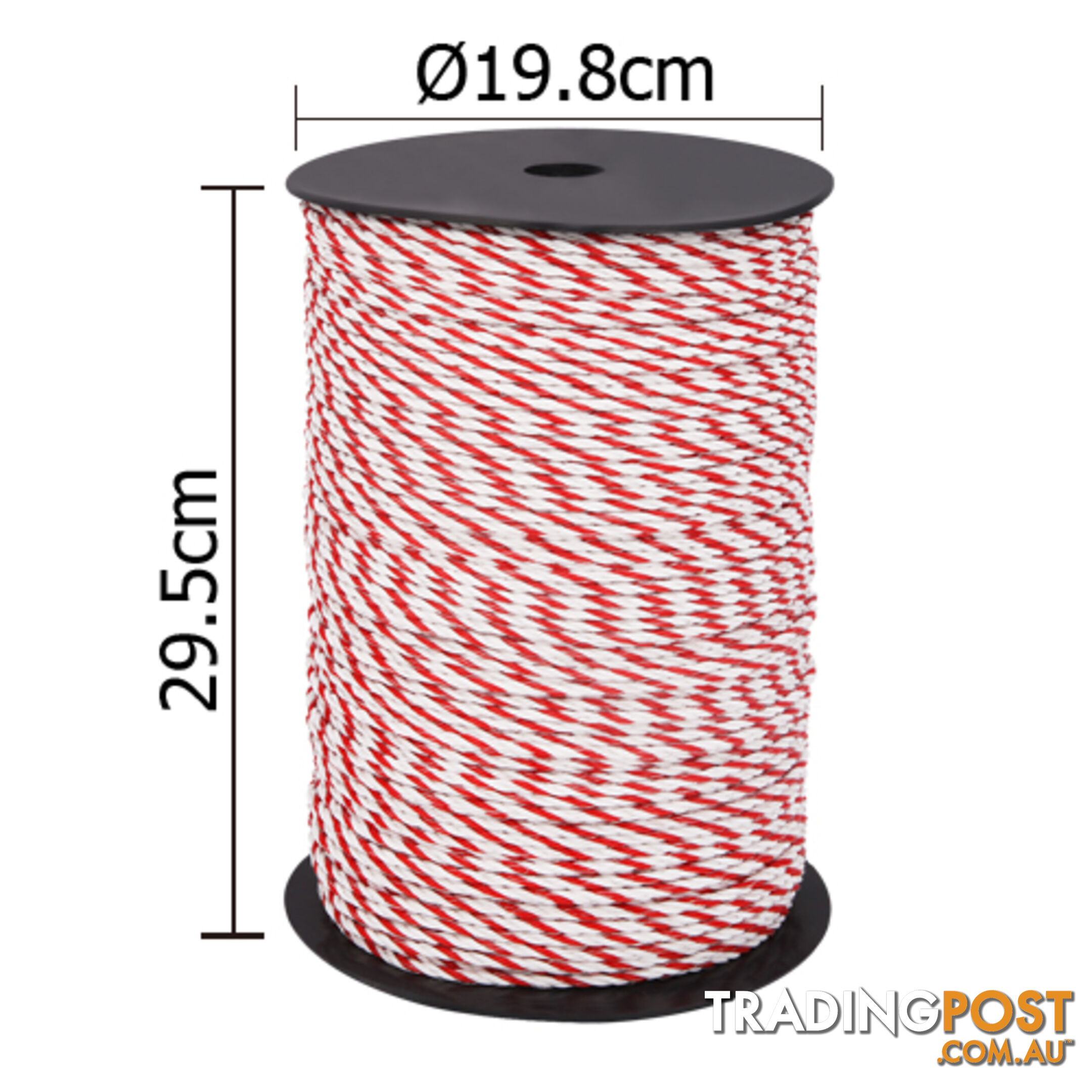 500m Roll Electric Fence Energiser Poly Rope