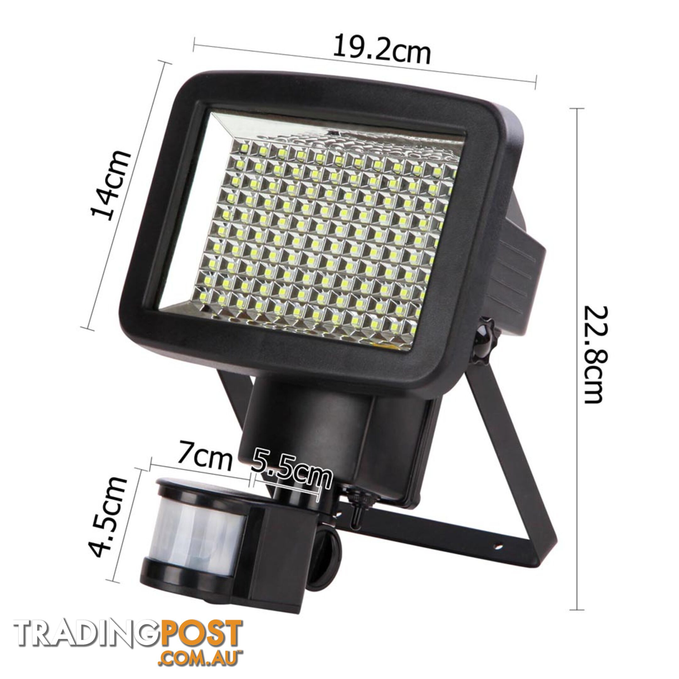 120 LED Solar Sensor Outdoor Light