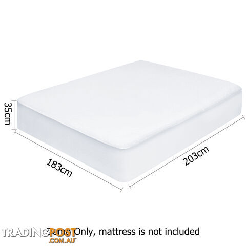 Waterproof Non-Woven Mattress Protector - King