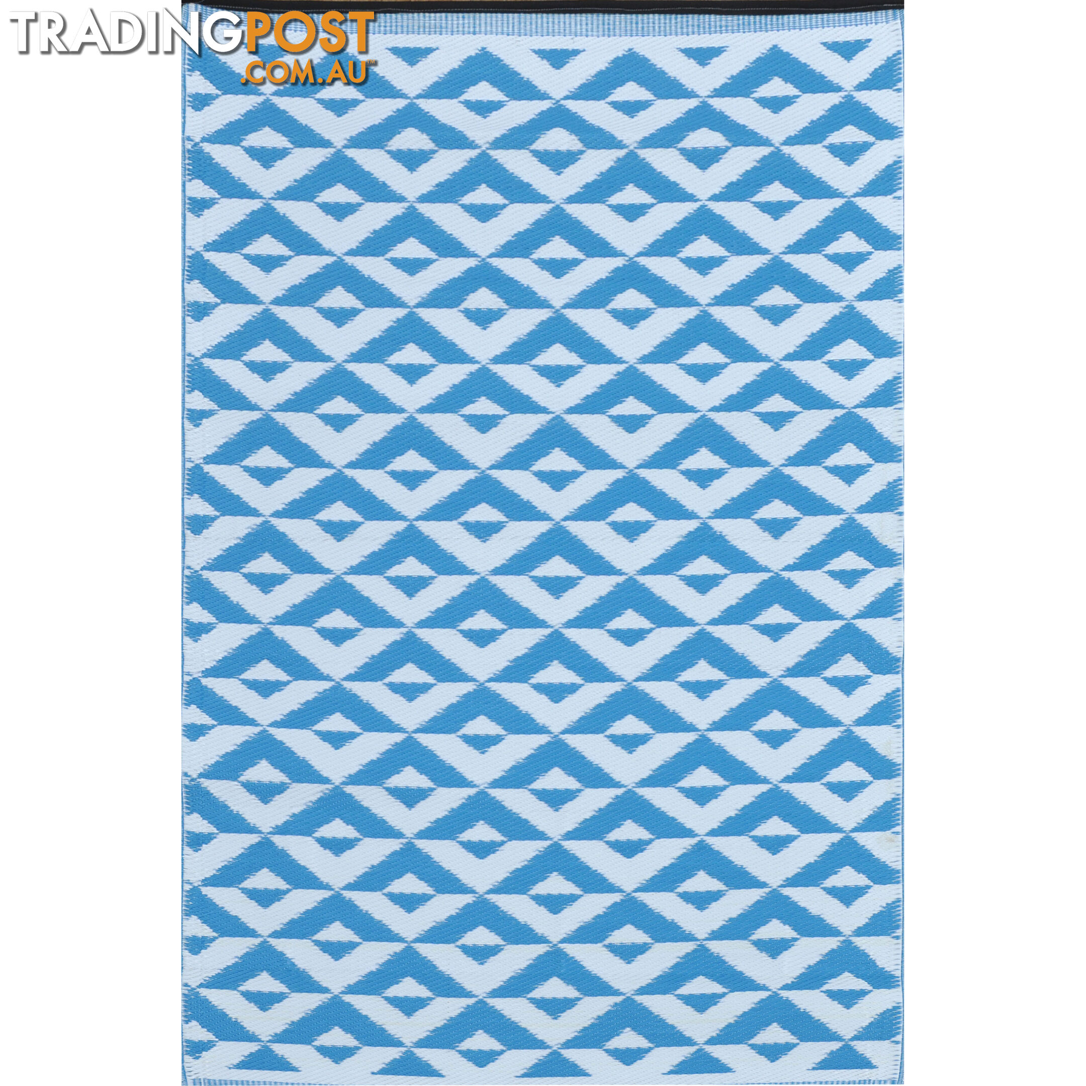 BARFI Rug Torquise & White 150x210cm